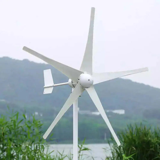 FLYT 1500w 12v 24v 48V Wind Turbine 3 Blades 5 Blades With Controller Horizontal Wind Generator For Home by 54 Energy - Renewable Energy Store