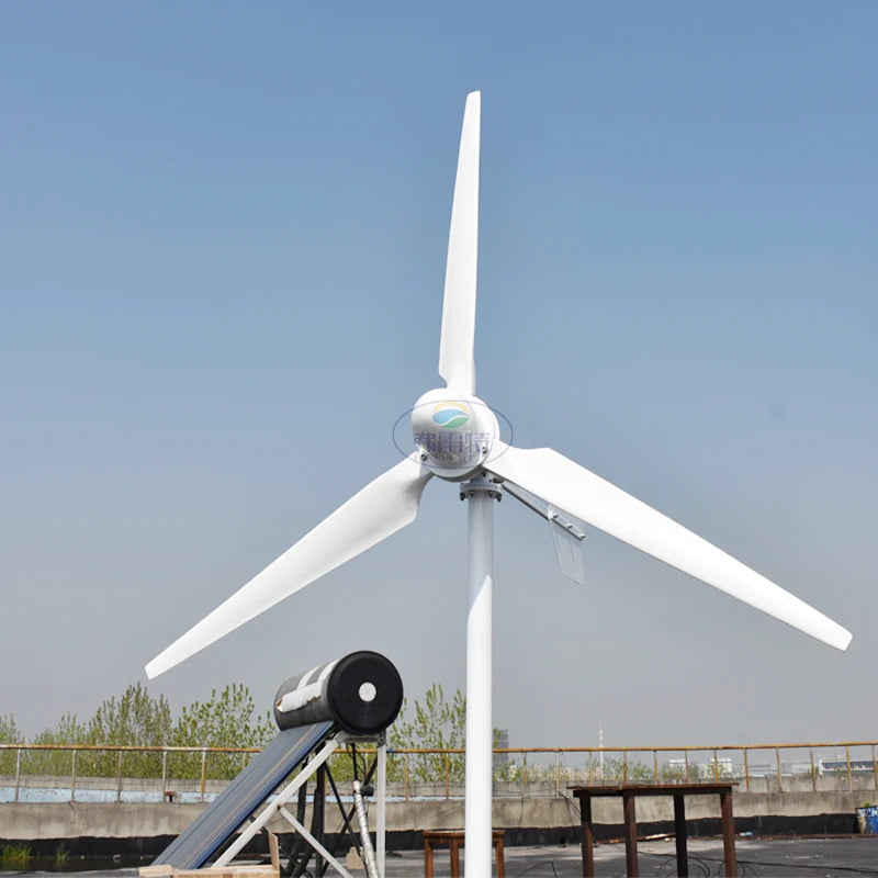 FLYT 3KW Wind Turbine Low RPM Horizontal Wind Generator 3000W 48V 96V 220V Windmill for Home and Wind Energy Engineering by 54 Energy - Renewable Energy Store