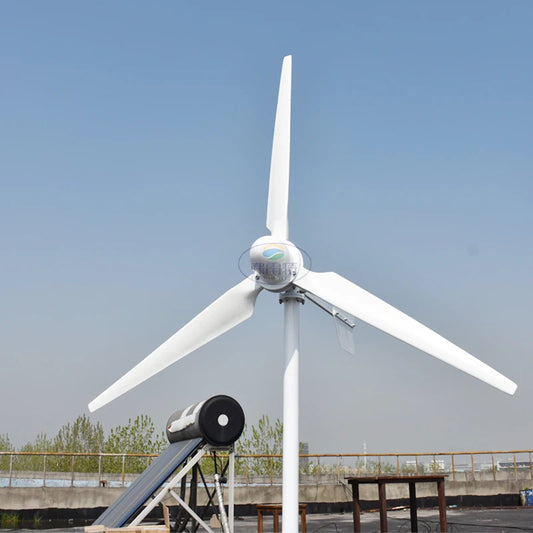 FLYT 3KW Wind Turbine Low RPM Horizontal Wind Generator 3000W 48V 96V 220V Windmill for Home and Wind Energy Engineering by 54 Energy - Renewable Energy Store
