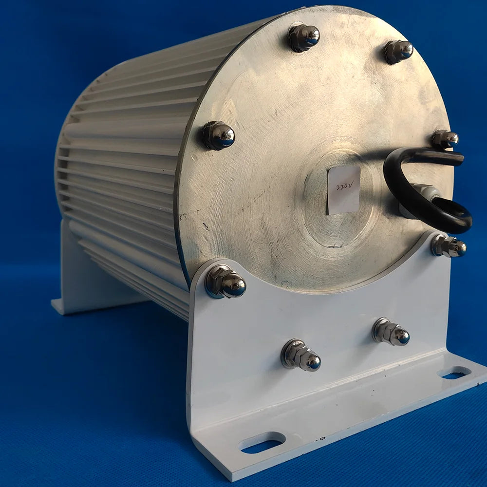 FLYT 800W AC Rare Earthb Direct Shaft Permanent Magnet Generator 800W 48V 60V 96V 110V 120V 220V Taper Shaft by 54 Energy - Renewable Energy Store
