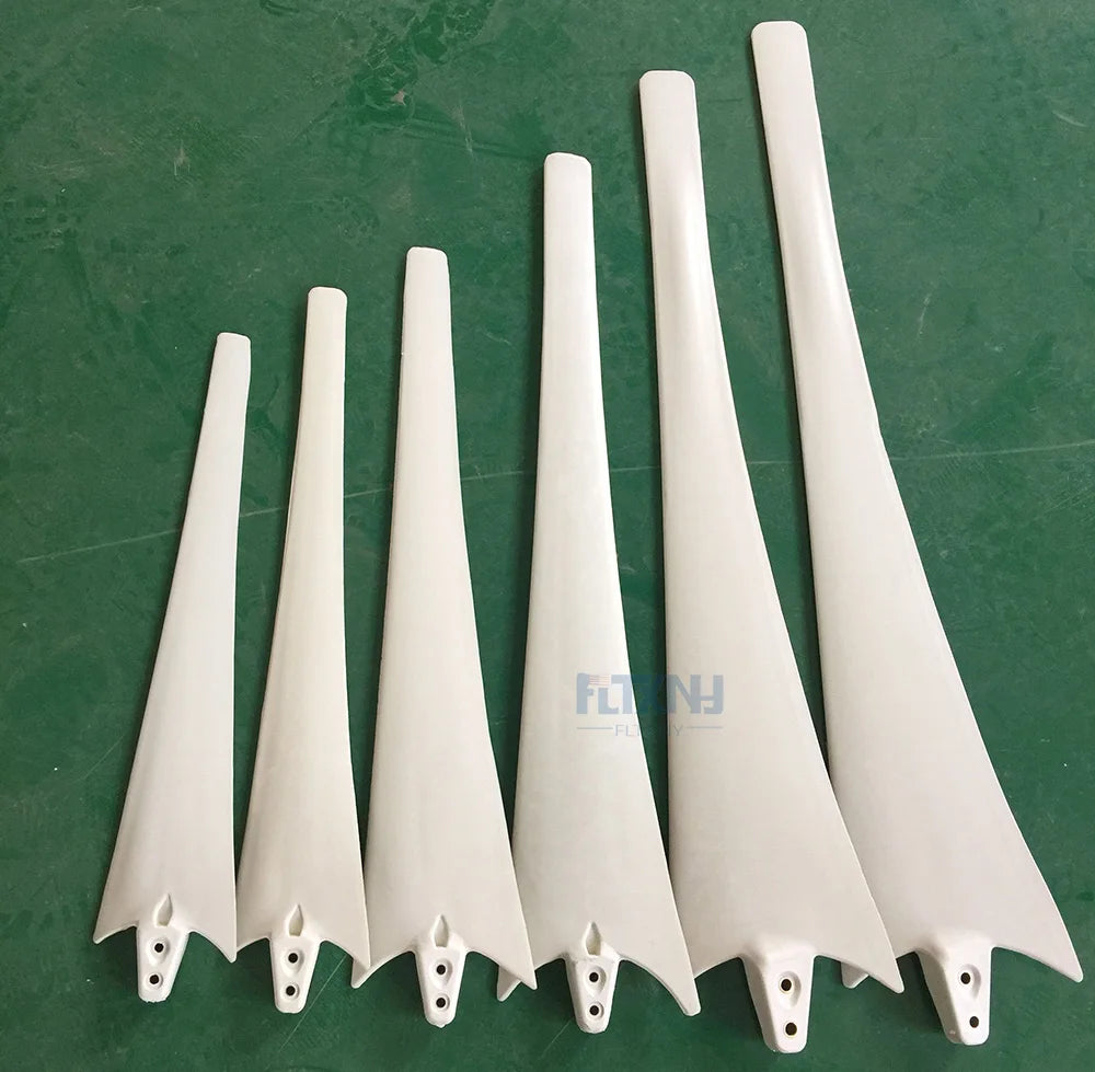 Factory Nylon Fiber Blades For Horizontal Wind Turbine 550mm 600mm 650mm 750mm 800mm 900mm Wind Generator Accessories DIY Blades by 54 Energy - Renewable Energy Store