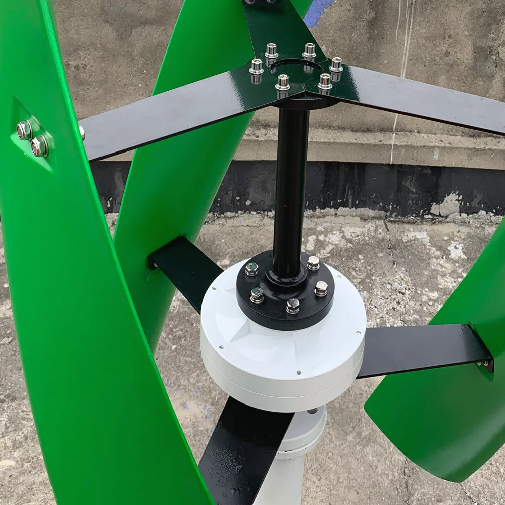 Factory Outlet 2KW New Energy Windmill Vertical Axis Permanent Maglev Wind Turbine Generator 48V 96V 120V 220V For Home Use by 54 Energy - Renewable Energy Store