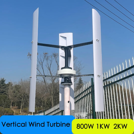 Free Energy Wind Turbine Generator 3000w 12v 24v 48v 3 Phase With 3 blades Designed for Home or Streetlight Projects No Noise - 54 Energy - Renewable Energy Store