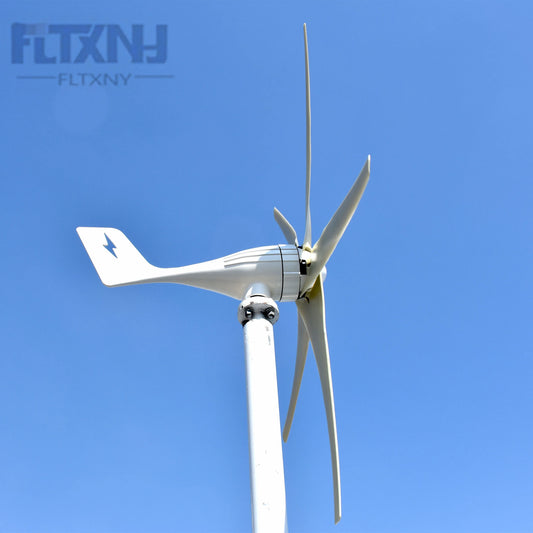 EU Delivery Duty Free 3000w Small Wind Turbine 48v 12v 24v 3 Blades Dynamo With MPPT Charge Controller Windmill RV Yacht Farm