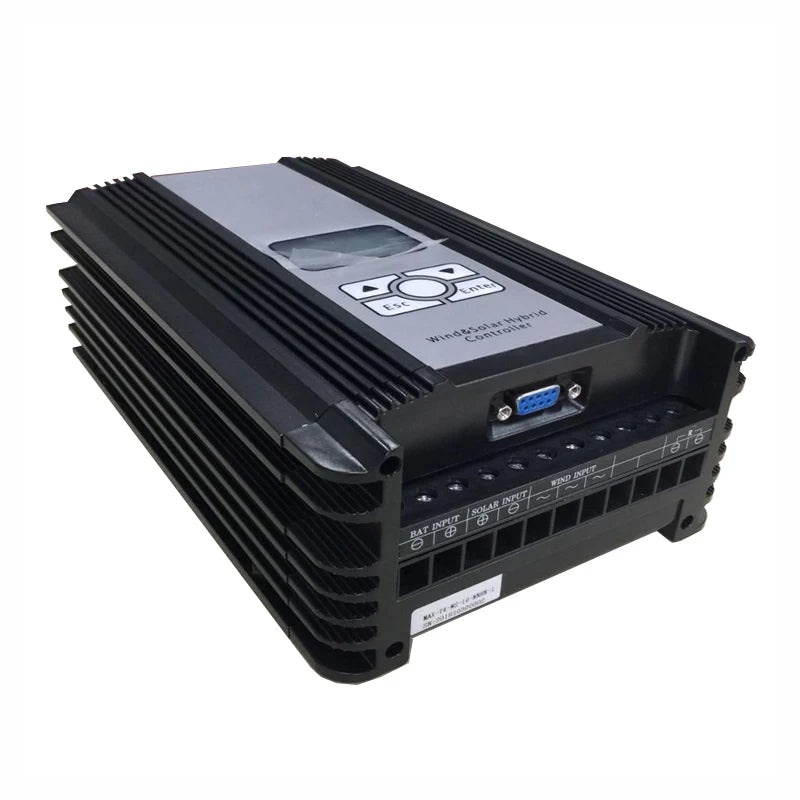 FLTXNY MPPT Hybrid Charge Controller 1000W 1500W 96V Wind 200W-1500W Solar 24V/48V Auto Dump Load Inserted With LCD Display