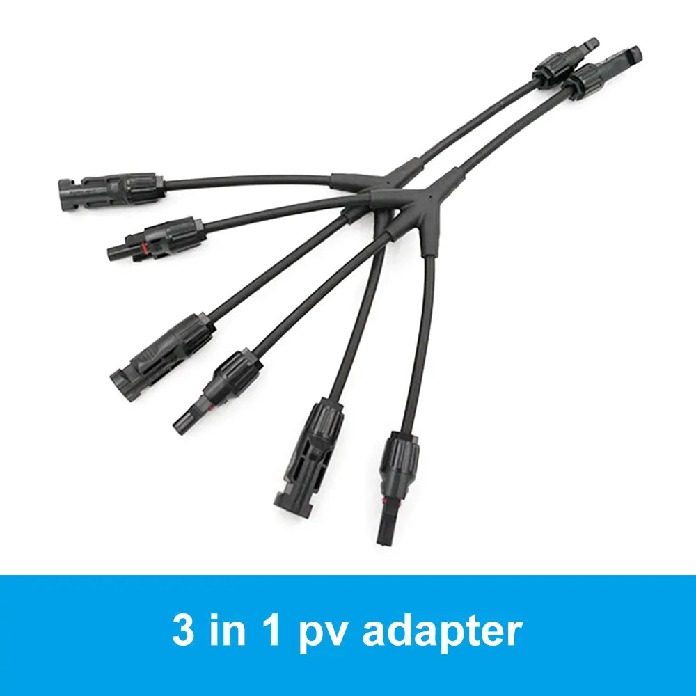 Solar Cable 2 To 1 3 To 1/4 To 1/5 To 1/6  Hot Selling PV Y Branch Connector With  For Solar Pv System Solar  to 1 Parallel Adapter - 54 Energy - Renewable Energy Store