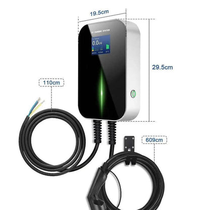 EV Charger (Eletric Car Charger) EVSE Wallbox Charging Station with Cable for Audi / Mercedes-Benz/ Smart Car - 54 Energy - Renewable Energy Store