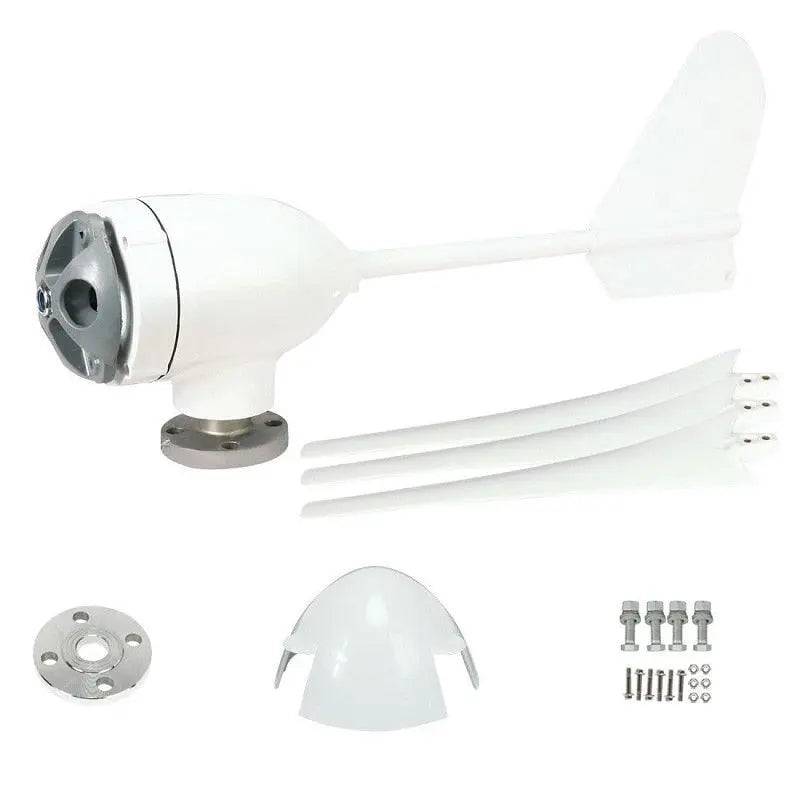 Wind Turbine Generator 500W Horizontal 12/24/48V With Waterproof Charger Controller - 54 Energy - Renewable Energy Store