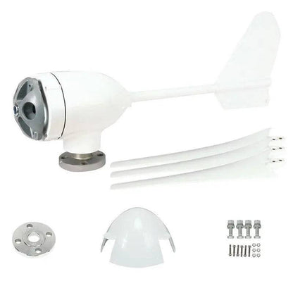 Wind Turbine Generator 500W Horizontal 12/24/48V With Waterproof Charger Controller - 54 Energy - Renewable Energy Store