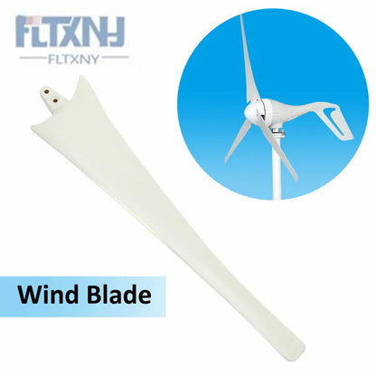 FLTXNY 550mm-900mm High Strength Nylon Blades For Horizontal Wind Turbine 100W 200W 300W 400W 500W 600W DIY Blades