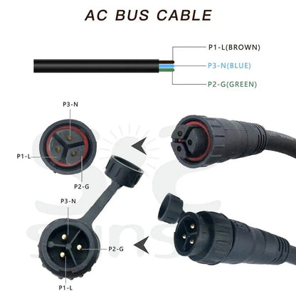 Micro Solar Inverter 800W Grid Tie MPPT 30V 36V DC 110/220V AC For 400/350W - 54 Energy - Renewable Energy Store