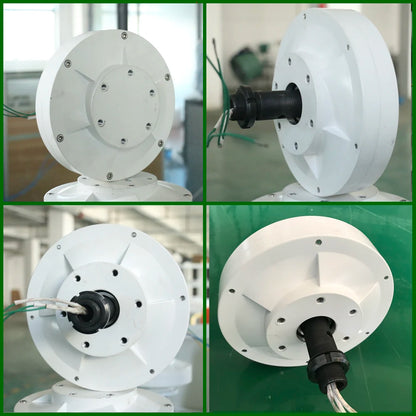 FLTXNY Factory Outlet 600W Permanent Magnet Generator 12V 24V 48V 3 Phase Waterproof Alternator For DIY New Energy Wind