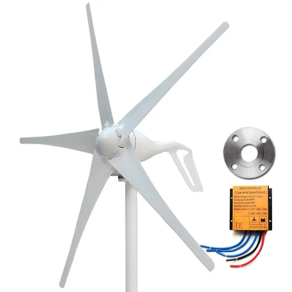 Wind Turbine Generator 3/5 Blades Optional 400/800W permanent Magnet 12V/24V - 54 Energy - Renewable Energy Store