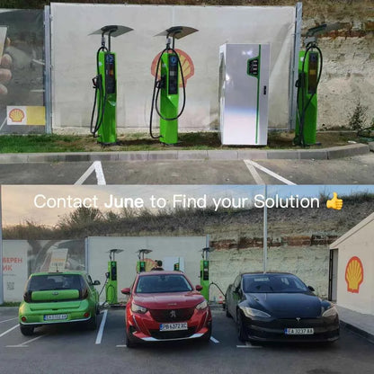 SCU DC Fast EV Charger CCS2 Charger CE Certified