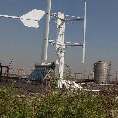 FLTXNY 5KW 10KW Vertical 150RPM 80RPM Wind Generator 96V 120V 220V 380V 3 Phase 3 Blades No Noise On-Grid/Off-Grid Wind Turbine