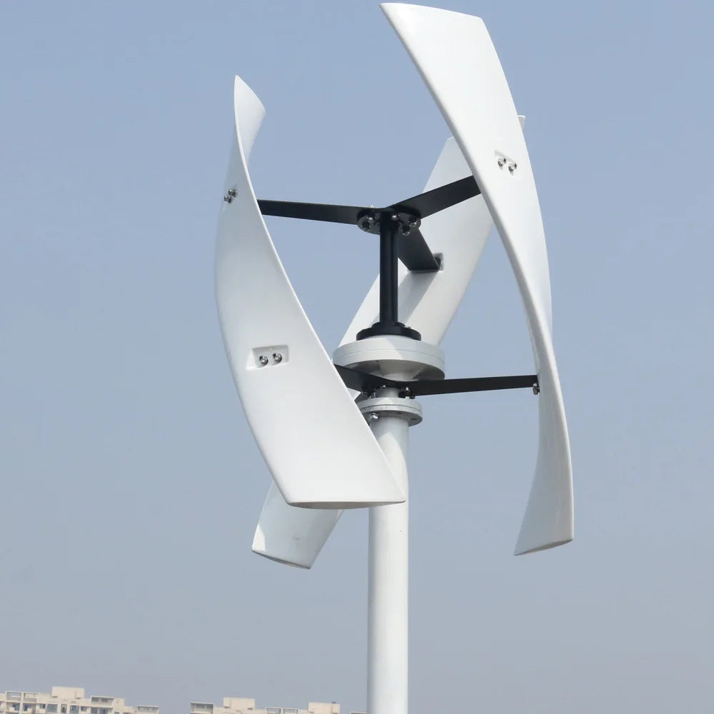 800W 12V 24V 48V Wind Turbine With 3 Blades Optional MPPT Controller Wind Turbine For Home Use