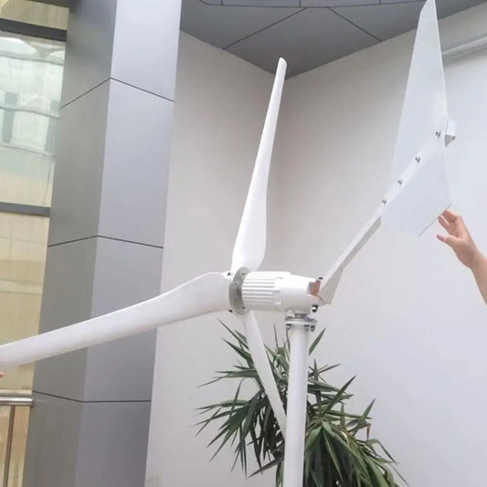 Low Wind Speed Up 1000W 24V 48V Wind Turbine Generator With MPPT Charge Controller And Off Grid SystemFor Marine and Land