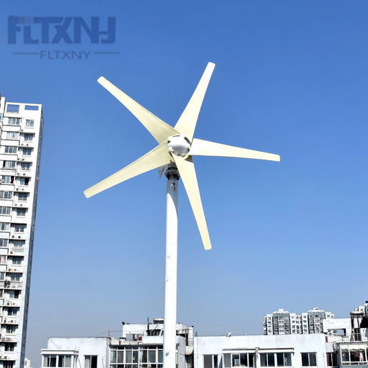 FLTXNY Hot Sale Free Energy 600W 800W 3 5 Blades Windmill 12V 24V Wind Power Small Wind Turbine Generator