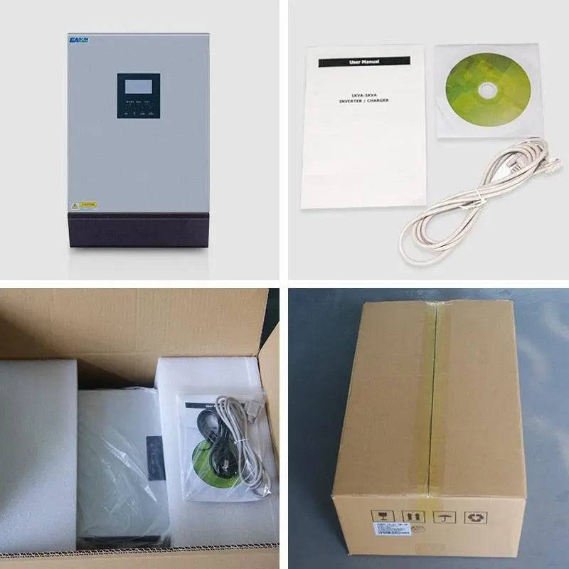 Hybrid Solar Inverter EASUN 5KVA 4000W  Pure Sine Wave 220VAC Built-in PWM 48V 50A Solar Charge Controller - 54 Energy - Renewable Energy Store