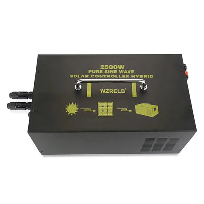 2500W Pure Sine Wave Hybrid Inverter 24V 220V Solar Inverter 12V/48V to 120V/230V/240V DC to DC/AC Converter 30A Control Charger - 54 Energy - Renewable Energy Store