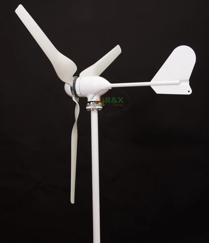 Horizontal Wind Turbine 600W Power Controller 24V/48V Optional  with  for Load Home Lamp  R&amp;X - 54 Energy - Renewable Energy Store