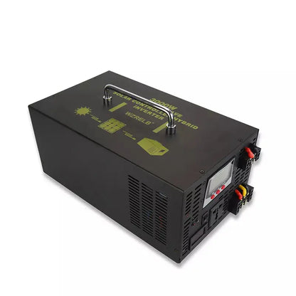 Pure Sine Wave Solar Inverter 3000W 12V/24V/48V DC to 120V/220V/230V/240V DC/AC Converter Hybrid Inverter 30A Charger Controller - 54 Energy - Renewable Energy Store