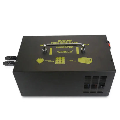 2000W Pure Sine Wave Hybrid Power Inverter 24V DC to 220V AC/DC Converter LCD Display 24V/48V to 120V/230V/240V 30A Controller - 54 Energy - Renewable Energy Store