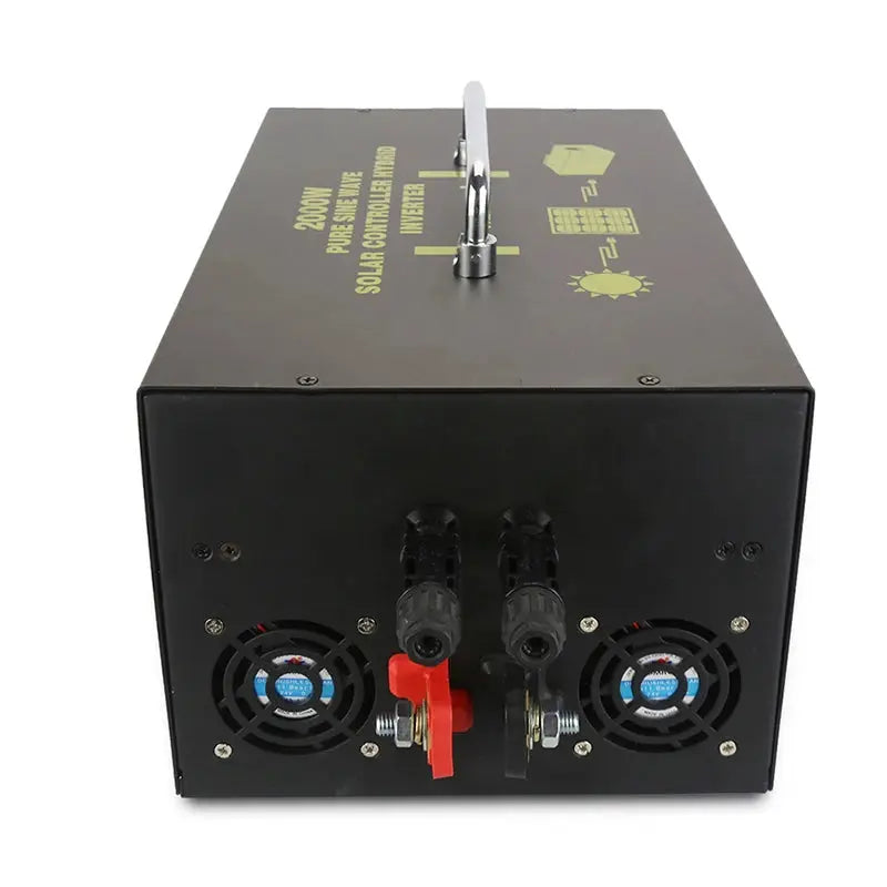 2000W Pure Sine Wave Hybrid Power Inverter 24V DC to 220V AC/DC Converter LCD Display 24V/48V to 120V/230V/240V 30A Controller - 54 Energy - Renewable Energy Store