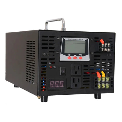 Pure Sine Wave Solar Inverter 3000W 12V/24V/48V DC to 120V/220V/230V/240V DC/AC Converter Hybrid Inverter 30A Charger Controller - 54 Energy - Renewable Energy Store