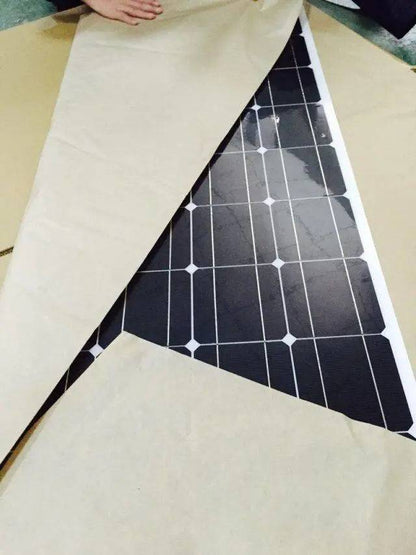 Solar Panel 200w 100w ETFE PET 100W Flexible Solar Panel For 12V Battery Charger Monocrystalline Cell - 54 Energy - Renewable Energy Store