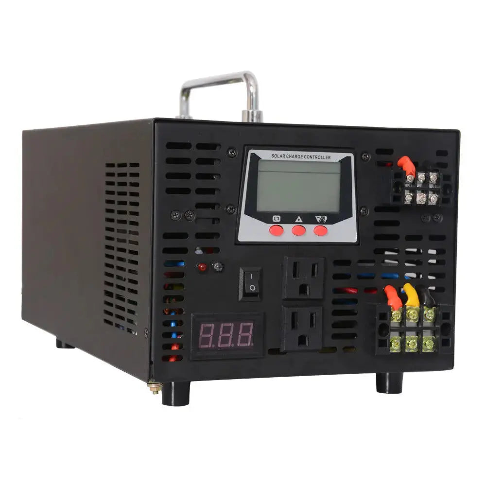 2000W Hybrid Power Inverter 12V 220V Pure Sine Wave Solar Inverter 24V/48V DC to 120V/230V/240V DC/AC Converter 30A Controller - 54 Energy - Renewable Energy Store