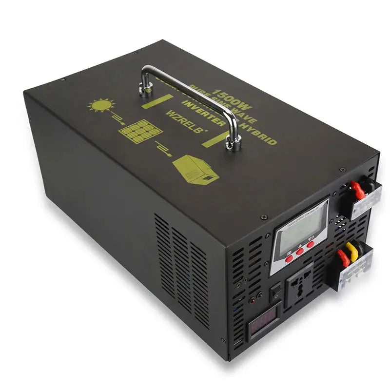 1500W Pure Sine Wave Hybrid Inverter 12V to 220V DC to DC/AC Solar Panel Power Inverter 24V/48V to 120V/230V/240V 30A Controller - 54 Energy - Renewable Energy Store