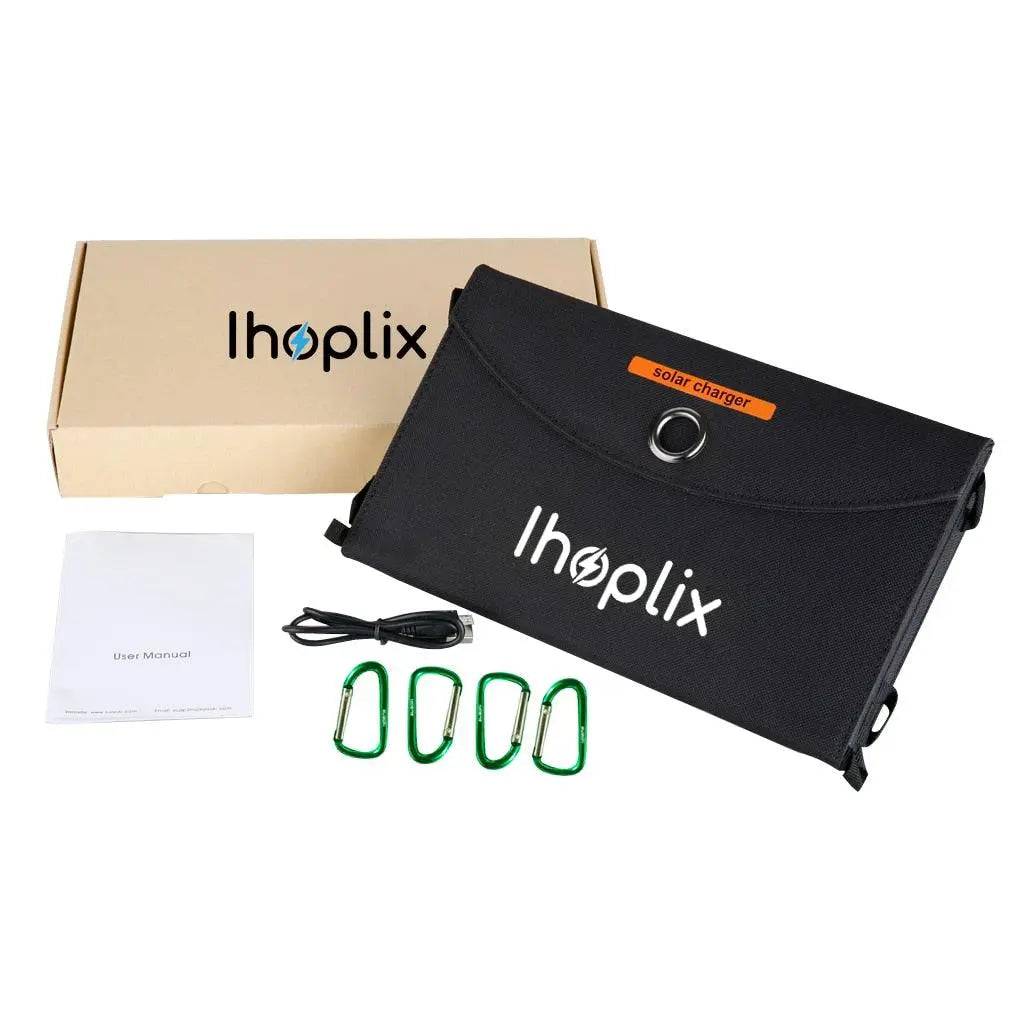 Solar Panel 25 W Portable Kit  5V 2A Solar Charger Dual USB Output For smartphone - 54 Energy - Renewable Energy Store