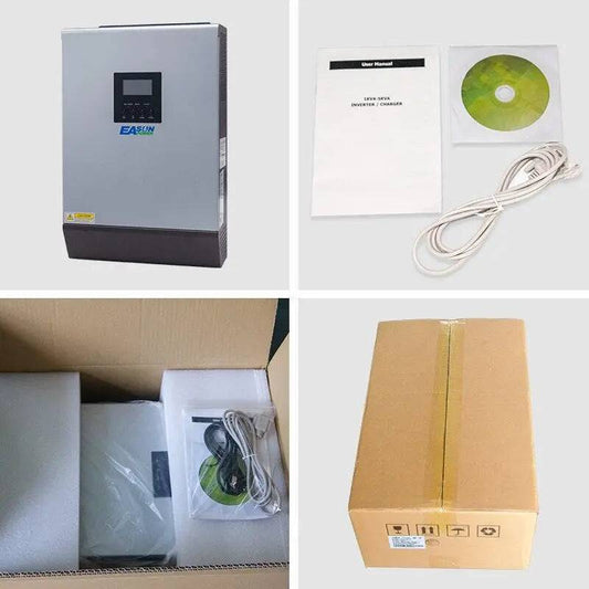 Solar Inverter 8000W 60A MPPT 10KVA Off Grid Inverter 48V 220V Pure Sine Wave Hybrid Inverter 60A Battery Charger - 54 Energy - Renewable Energy Store