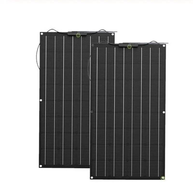 Solar Panel 200w 100w ETFE PET 100W Flexible Solar Panel For 12V Battery Charger Monocrystalline Cell - 54 Energy - Renewable Energy Store