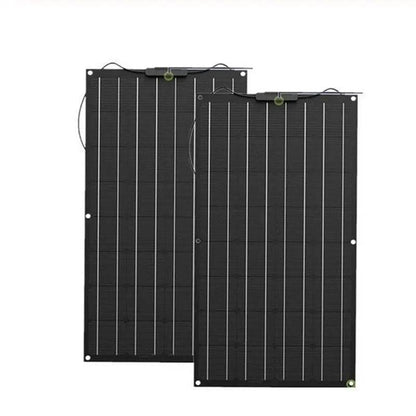 Solar Panel 200w 100w ETFE PET 100W Flexible Solar Panel For 12V Battery Charger Monocrystalline Cell - 54 Energy - Renewable Energy Store