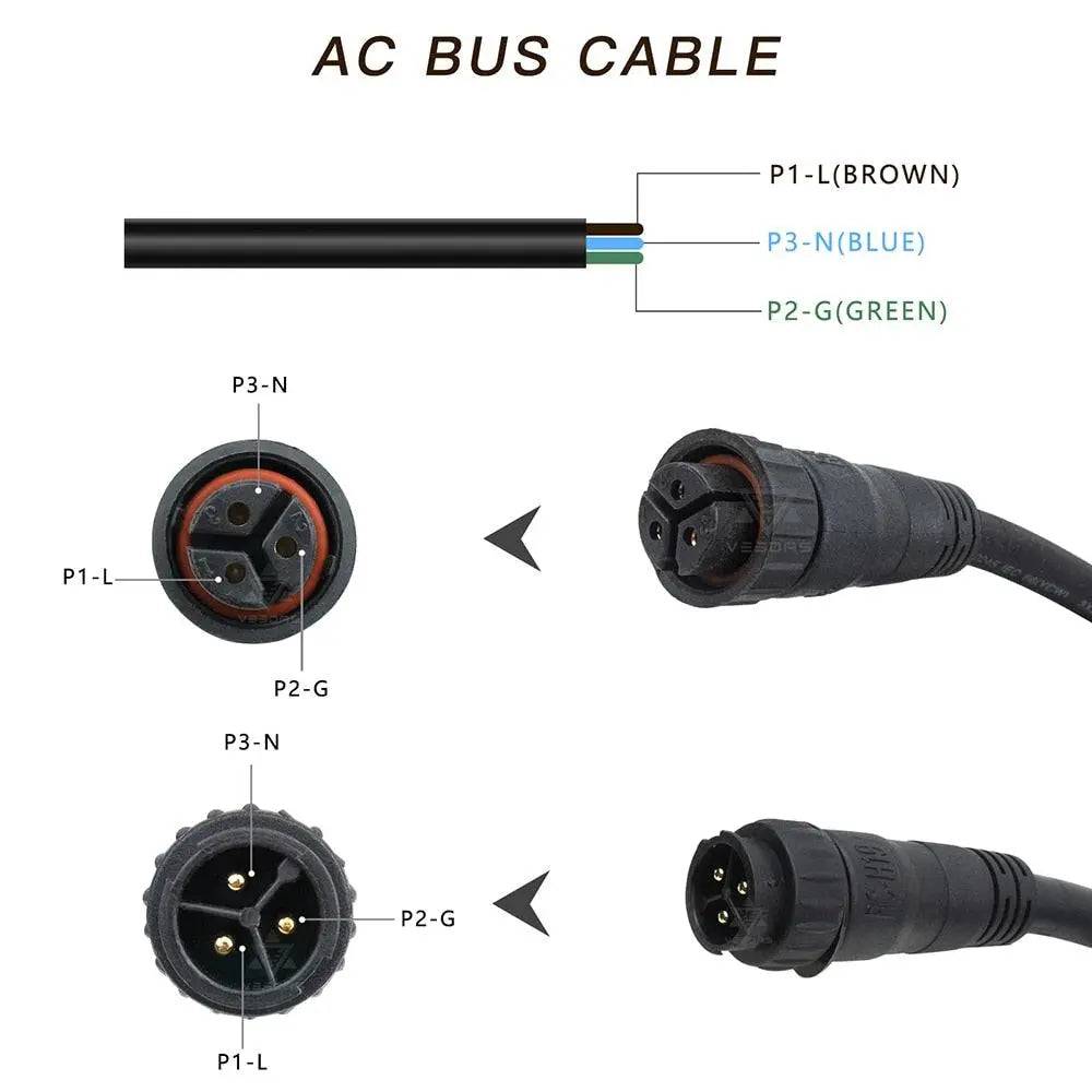 Micro Solar Inverter On Grid Tie 600/700 W Pure Sine Wave MPPT 30/36V  IP65 for 110/220V AC - 54 Energy - Renewable Energy Store