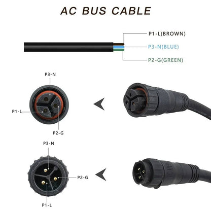 Micro Solar Inverter On Grid Tie 600/700 W Pure Sine Wave MPPT 30/36V  IP65 for 110/220V AC - 54 Energy - Renewable Energy Store