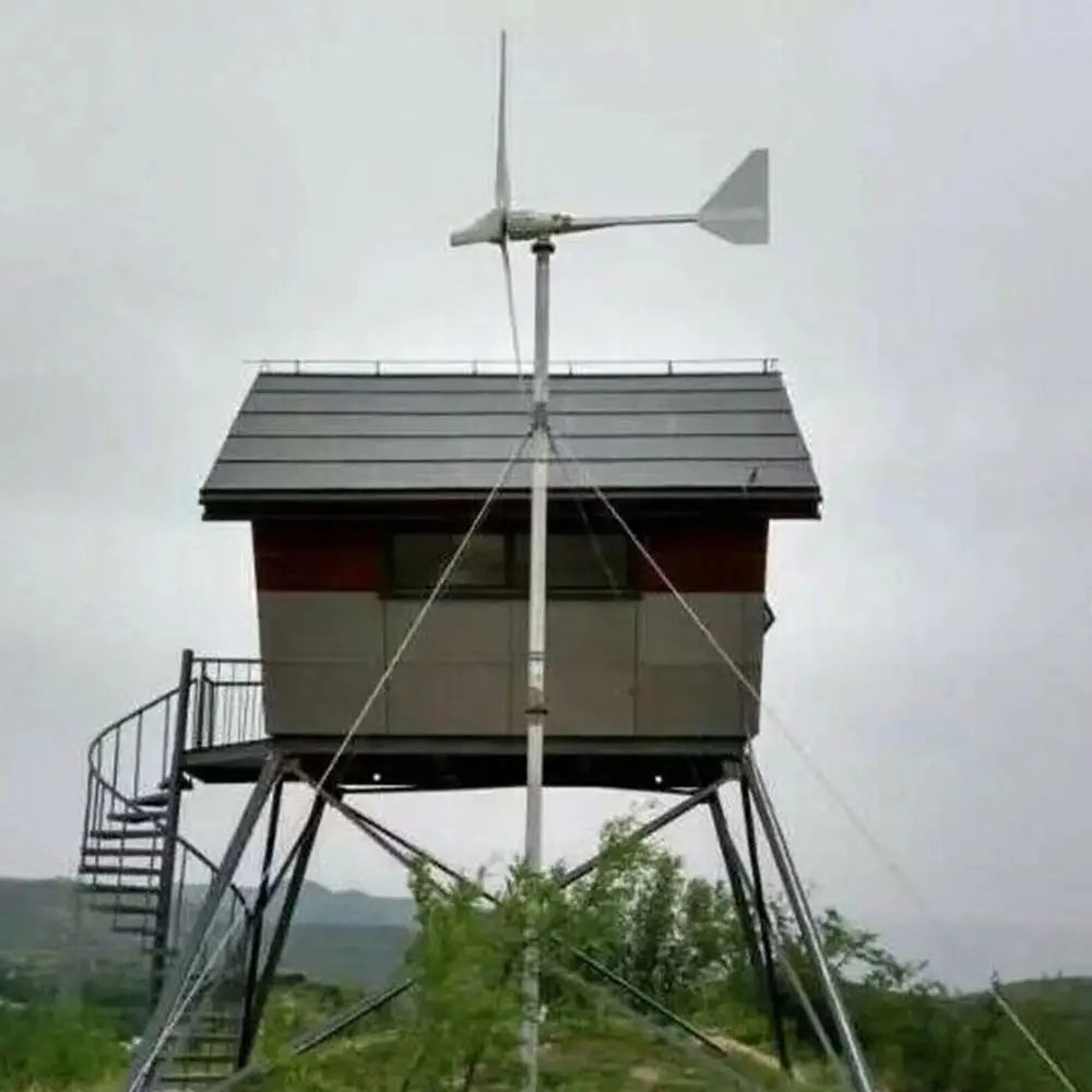 Low Wind Speed Up 1000W 24V 48V Wind Turbine Generator With MPPT Charge Controller And Off Grid SystemFor Marine and Land