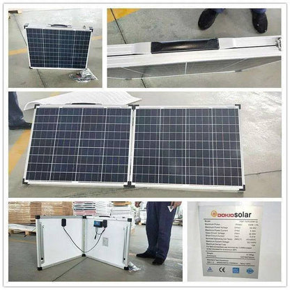 Solar Panel 100W (2Pcs x 50W) USB Controller Solar Battery Cell/Module/System Charger - 54 Energy - Renewable Energy Store