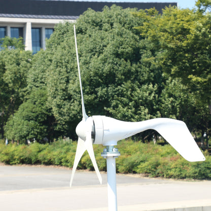 Factory Price 400W 12V 24V Wind Turbine 3/5 Blades With Controller Horizontal Wind Generator For Home