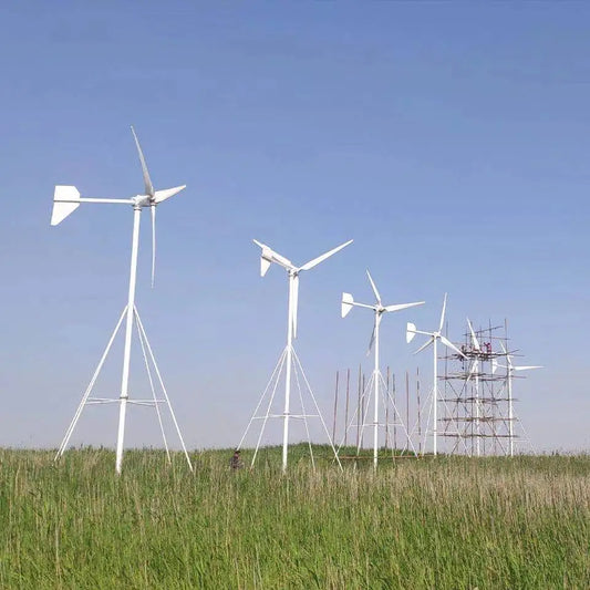 Home Wind HydroTurbin Free Energy Electric Generator 48V 96V 120V 220V 380V Three Phase AC Output Windmill For Home Use