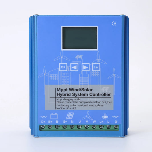 FLYT Solar Wind Hybrid System Charge Controller 600W 800W 1000W 12V/24V Auto High Efficiency Regulator For Home Use
