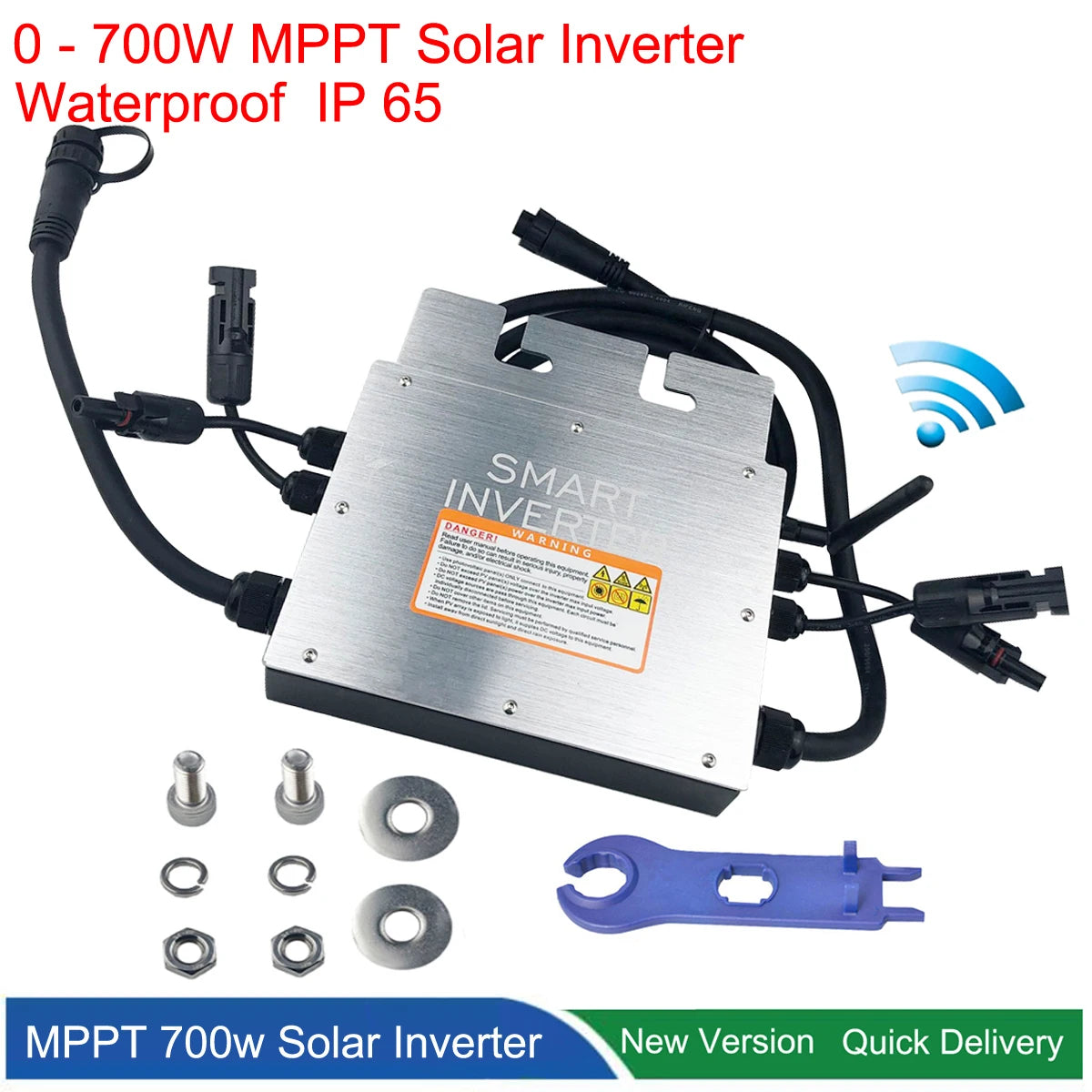 Micro Solar Inverter 800W Grid Tie MPPT 30V 36V DC 110/220V AC For 400/350W - 54 Energy - Renewable Energy Store