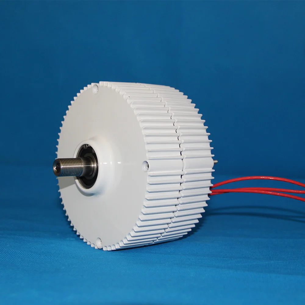 800W 1000W 12V 24V 48V 3 Phase Gearless Permanent Magnet Generator With Free Controller Use For Wind Turbine Water Turbine