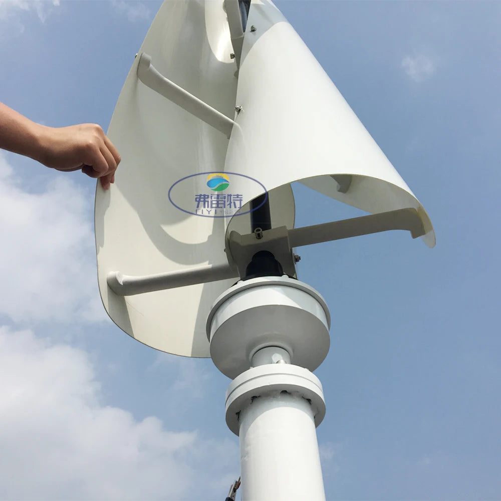 1000w 24v48v Hot Selling Vertical Wind Turbine Permanent Magnet Generator Three Phase Vertical Axis Windmill With Controller