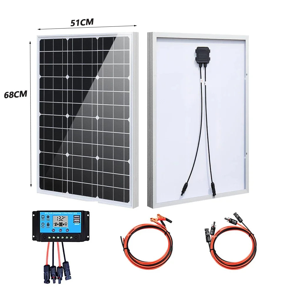 1000W 2000W 3000W Solar Panel 18V High Efficiency Outdoor Charging by 54 Energy - Renewable Energy Store