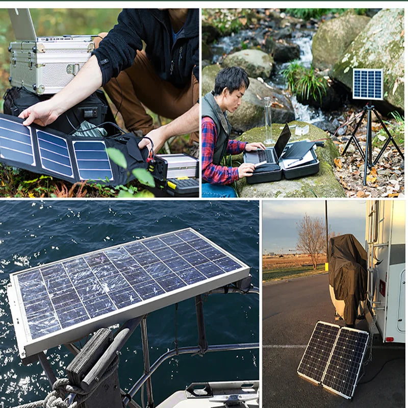 1000W 2000W 3000W Solar Panel 18V High Efficiency Outdoor Charging by 54 Energy - Renewable Energy Store