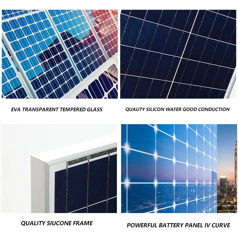 1000W 2000W 3000W Solar Panel 18V High Efficiency Outdoor Charging by 54 Energy - Renewable Energy Store