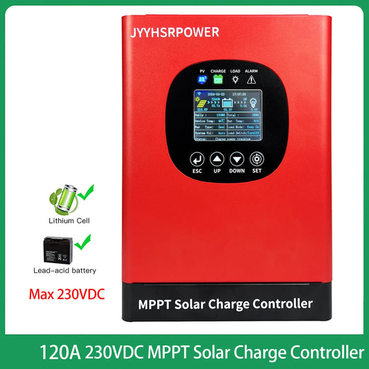 High Quality 60A 100A 120A 230VDC MPPT Solar Charge Controller by 54 Energy - Renewable Energy Store